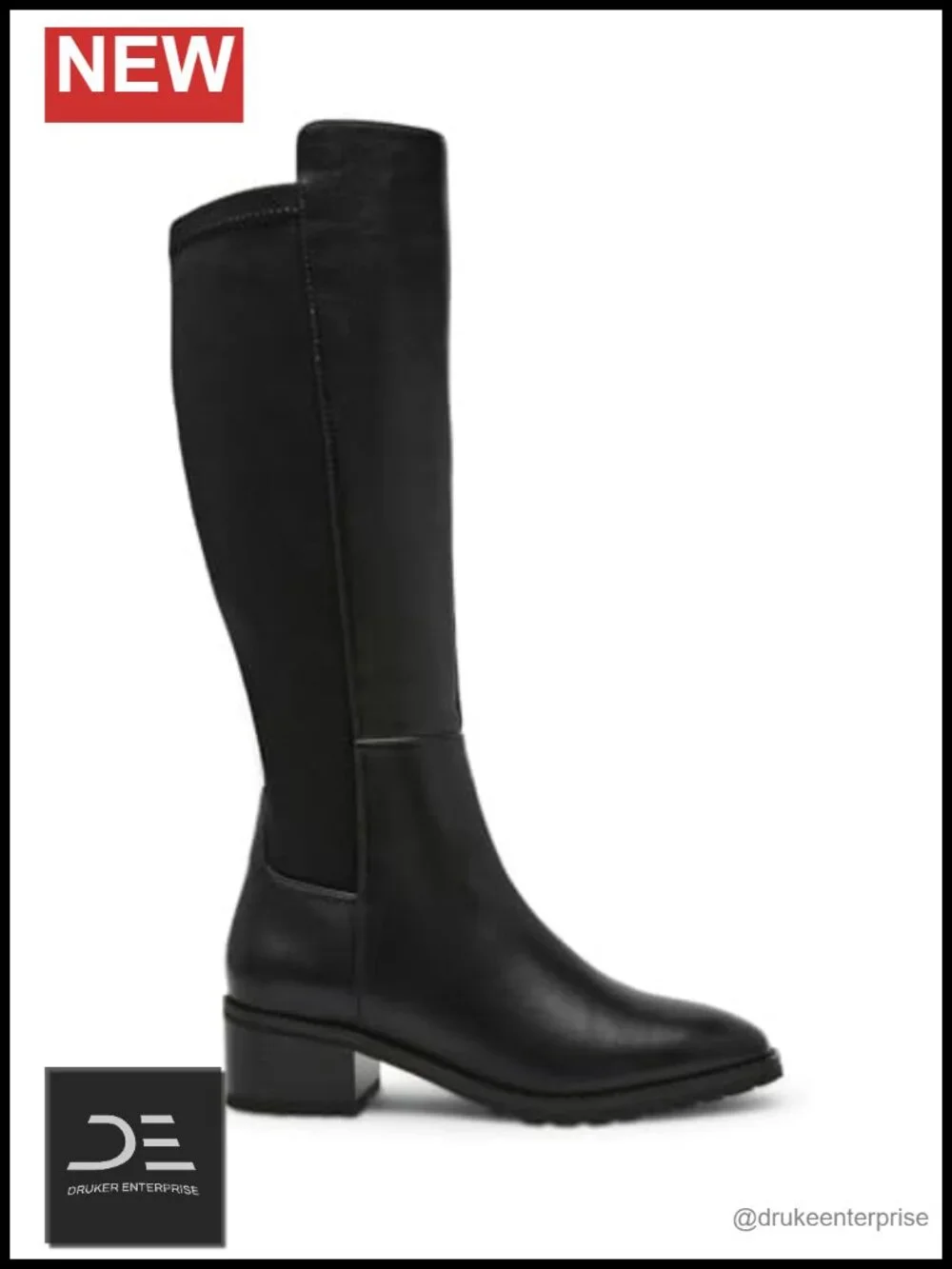 Anne Klein Stamford Over-The-Knee Faux Leather Boots with iFlex Technology